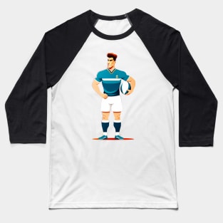 Rugby Player Baseball T-Shirt